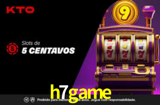 h7game: Seu Cassino Premiado com Pagamentos Rápidos